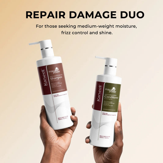 Karseell Collagen Hair Treatment Repair Conditioning, Shampoo and Conditioner for Dry Damaged Hair All Hair Types